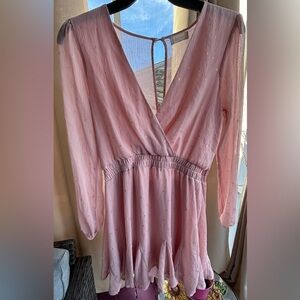 elegant pink & gold star dress ✨🌸
